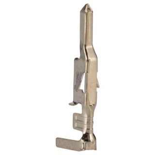 Molex 5558 Series Male Crimp Terminal, Tin Plated Phosphor Bronze Contact, 24 AWG Min to 18 AWG Max, 9A Current 39-00-0126