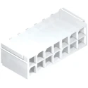Molex Mini-Fit Jr Series Straight Through Hole PCB Header 8 Contacts 4.2 mm Pitch 2 Row Shrouded 87427-0842