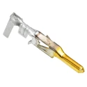 Molex 5558 Series Male Crimp Terminal 24 AWG to 18 AWG Phosphor Bronze Gold Plated 9A 39-00-0219