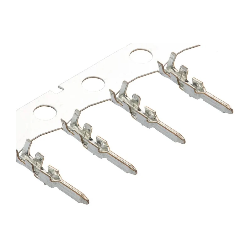 Molex 50125 Series Male Crimp Terminal, 1A Current, 28 AWG Min, 26 AWG Max, Tin Plated Phosphor Bronze Contacts 50125-8000