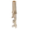 Molex 5556 Series Female Crimp Terminal for Mini-Fit Jr Connector Housing, 9A Current, 28 AWG Min Crimp, 22 AWG 39-00-0434