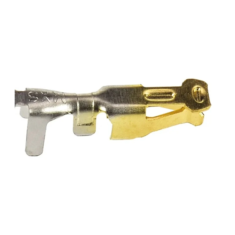 Molex 50394 Series Female Crimp Terminal, Gold Plated Phosphor Bronze, 2A, 30 AWG Min, 24 AWG Max 50394-8052