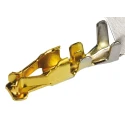 Molex 50394 Series Female Crimp Terminal, Gold Plating, Phosphor Bronze, 2A, 30-24 AWG, Crimp Termination 50394-8052