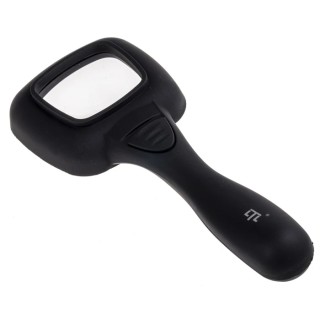 RS PRO Hand Held Illuminated Magnifier with 4x Magnification and AAA Battery Operated 136-8089