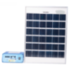 SUI DC Solar Home Lighting System & Kit With 3x 6V-DC Outputs 3 Weatherproof LED Tubes Inbuilt Lithium Battery Solar Panel & U