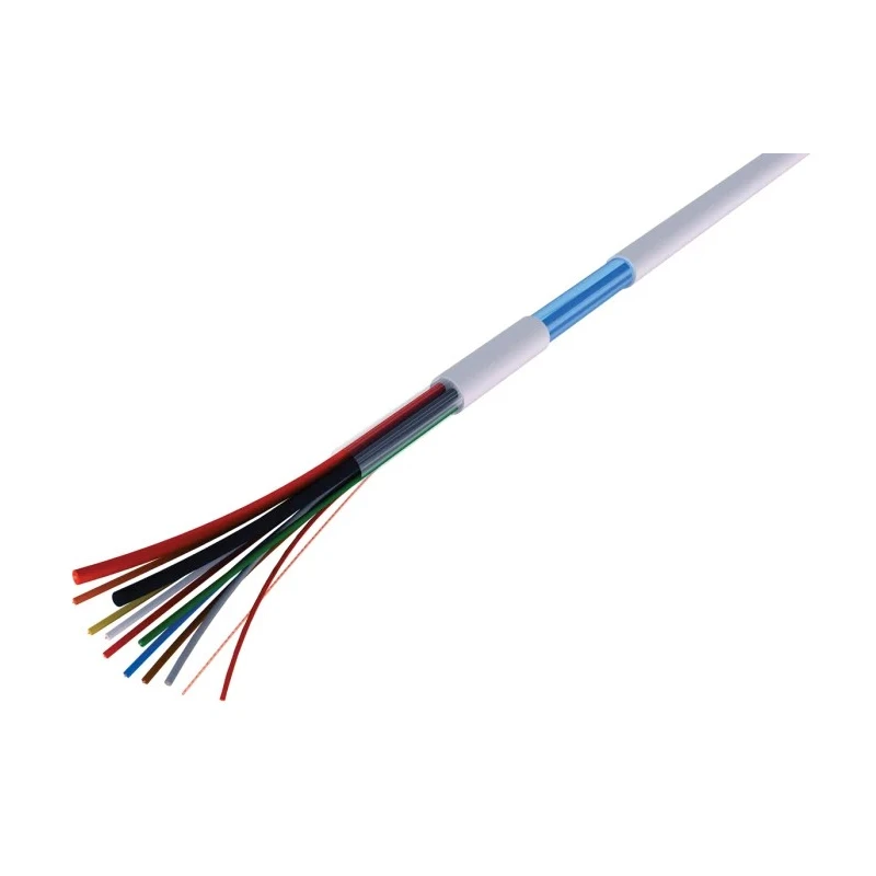 RS PRO Control Cable, 6 Cores, Screened, 100 m, White Polyvinyl Chloride Sheath 136-8144