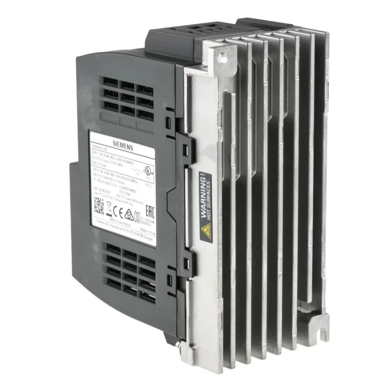 Siemens Inverter Drive SINAMICS V20 Series 370W 1 Phase 230V AC 2.3A 6SL3210-5BB13-7UV1