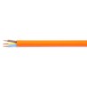 RS PRO 3 Core Power Cable Orange 2.5mm² 300/500V 90°C Polyolefin Jacket 100m 136-8153