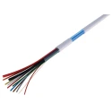 RS Pro Control Cable, 8 Cores, Screened, 100 m Length, White Polyvinyl Chloride Sheath 136-8145