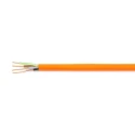 RS PRO 4 Core Power Cable Orange 1.5mm² Cable Shielding Polyolefin Jacket Fire Resistant 90°C 100 m 136-8151