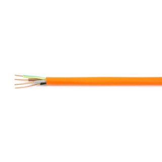 RS PRO 4 Core Power Cable Orange 1.5mm² Cable Shielding Polyolefin Jacket Fire Resistant 90°C 100 m 136-8151