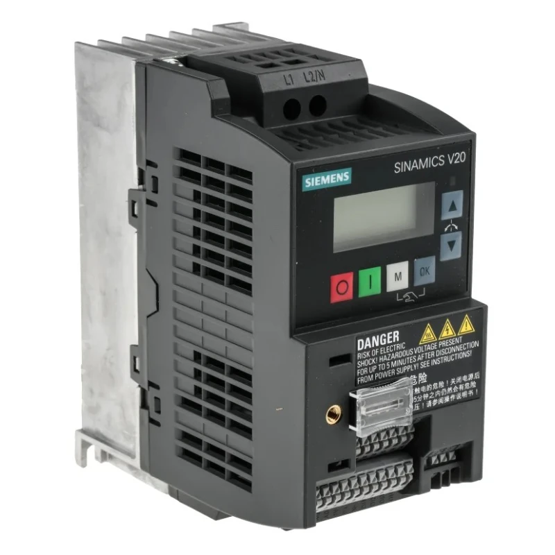 Siemens Single Phase 750 W AC Inverter Drive SINAMICS V20 Series 6SL3210-5BB17-5UV1