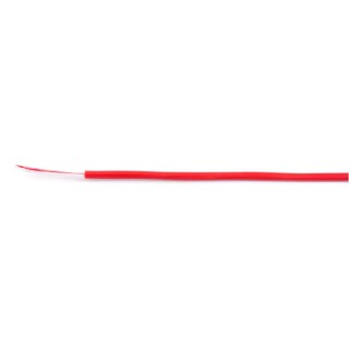 RS PRO 2 Core Telephone Cable, 1 x 0.81 mm Solid Bare Copper Conductor, PVC Red Sheath, 100m 136-8171