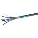 RS PRO 4 Core Telephone Cable 1 x 0.81 mm, Grey, Ivory Sheath, 100 m 136-8169
