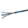 RS PRO 4 Core Telephone Cable 1 x 0.81 mm, Grey, Ivory Sheath, 100 m 136-8169