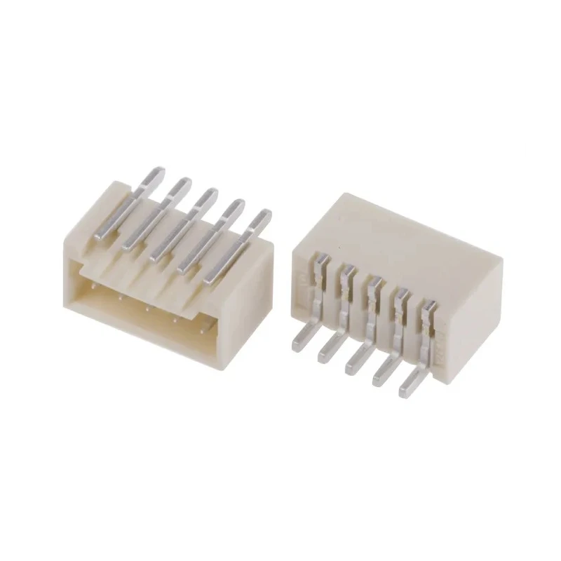 Molex Pico-SPOX Series Right Angle Surface PCB Header, 5 Contacts, 1.5 mm Pitch, 1 Row, Shrouded 87438-0543