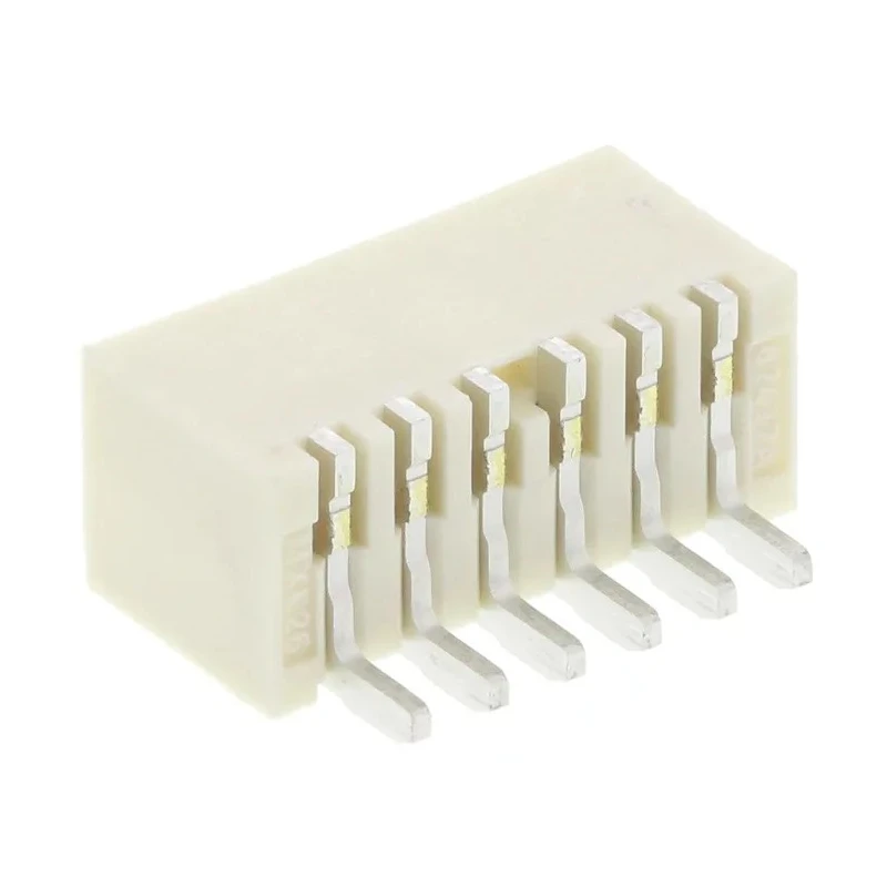 Molex Pico-SPOX Series Right Angle Surface PCB Header, 6 Contacts, 1.5 mm Pitch, 1 Row, Shrouded, 3A Current 87438-0643