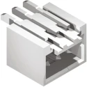 Molex Pico-SPOX Series Right Angle Surface PCB Header, 8 Contacts, 1.5 mm Pitch, 1 Row, Shrouded 87438-0843