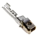 Molex 7879 Series Female Crimp Terminal, 4A, Gold Plated Brass Contact, 30 AWG Min, 22 AWG Max, Crimp Termination 08-55-0124