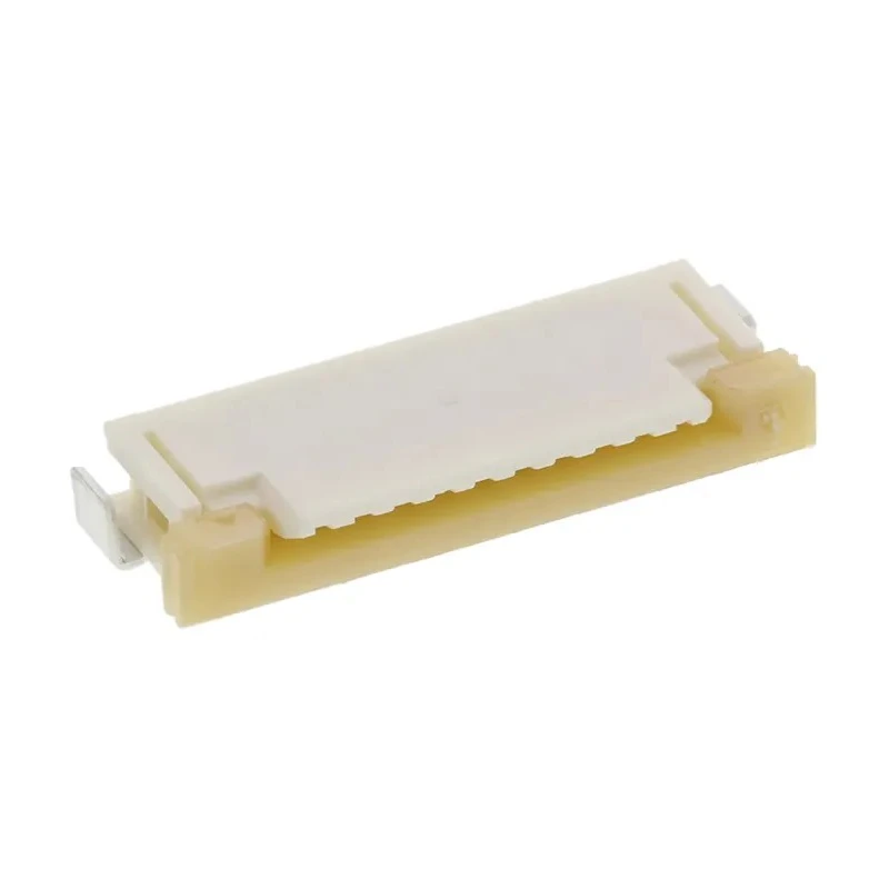 Molex 1 mm Pitch 10 Way Right Angle Female FPC Connector, Solder 52207-1060
