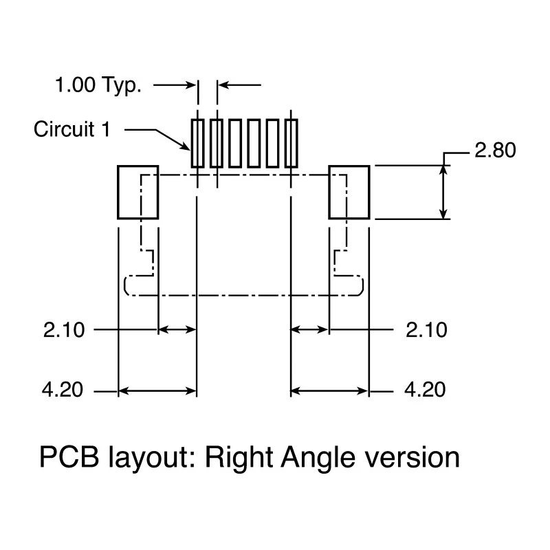 Molex 1 mm Pitch 7 Way Right Angle Female Easy-On FFC/FPC Connector, Surface Mount, Solder Termination 52271-0779