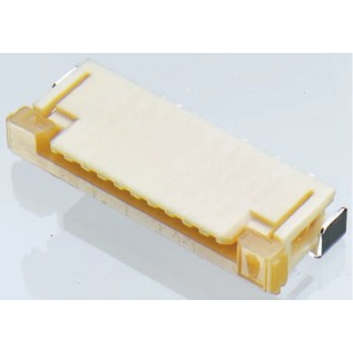 Molex 1 mm Pitch 16 Way Right Angle Female FPC Connector, Solder 52271-1669