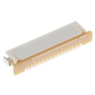 Molex 1 mm Pitch 14 Way Right Angle Female FPC Connector, Solder Termination 52271-1469