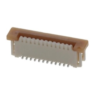 Molex 1 mm Pitch 12 Way Straight Female FPC Connector, Surface Mount, Solder Termination 52610-1272