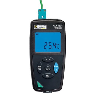 Chauvin Arnoux Handheld Digital Thermometer with Type S, R, E, K, N, T, J Probes 1767°C Accuracy 0.1% + 0.6°C P01654821
