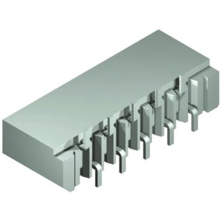Molex 1 mm Pitch 14 Way Straight Female FPC Connector, Solder 52808-1470