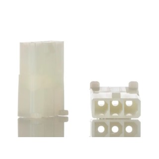 Molex 5025 Male Connector Housing 4.8 mm Pitch 3 Way 1 Row Straight 15-31-1033