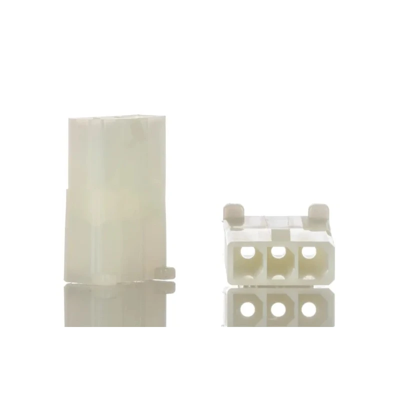 Molex 5025 Male Connector Housing 4.8 mm Pitch 3 Way 1 Row Straight 15-31-1033