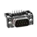 HARTING 9 Way Right Angle 2.74 mm Pitch Through Hole D-Sub Connector with M3 Threaded Insert Male 09651227801