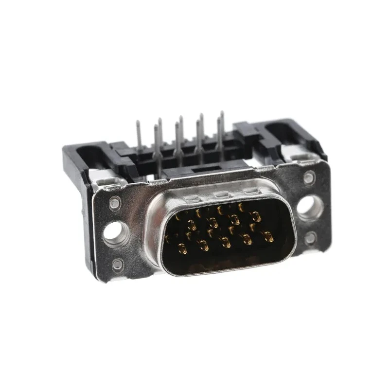 HARTING 9 Way Right Angle 2.74 mm Pitch Through Hole D-Sub Connector with M3 Threaded Insert Male 09651227801
