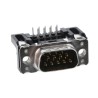 HARTING 9 Way Right Angle 2.74 mm Pitch Through Hole D-Sub Connector with M3 Threaded Insert Male 09651227801