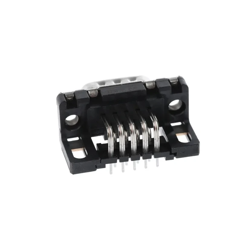 HARTING 9 Way Right Angle 2.74 mm Pitch Through Hole D-Sub Connector with M3 Threaded Insert Male 09651227801