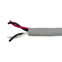 Alpha Wire Ecogen Ecocable Mini Series Data Cable 2 Pairs 4 Cores 0.09 mm² 30 m Grey Sheath MPPE 78052 SL005