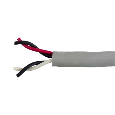Alpha Wire Ecogen Ecocable Mini Series Data Cable 2 Pairs 4 Cores 0.09 mm² 30 m Grey Sheath MPPE 78052 SL005