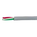 Alpha Wire Ecogen Ecocable Mini Control Cable, 4 Cores, 0.09mm² 28 AWG, Unscreened, 305m Length, Grey Modified 78004 SL001