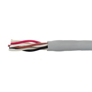 Alpha Wire Ecogen Ecocable Mini Series Data Cable 4 Pairs 8 Cores 0.09 mm² 30 m Grey Sheath MPPE 78054 SL005