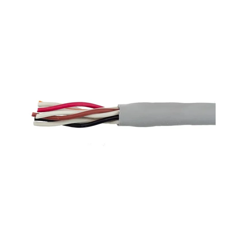 Alpha Wire Ecogen Ecocable Mini Series Data Cable 4 Pairs 8 Cores 0.09 mm² 30 m Grey Sheath MPPE 78054 SL005