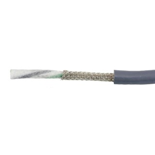 Alpha Wire Ecogen Ecoflex PUR Control Cable 2 Cores 0.52mm² 20 AWG Screened 600V 30m 80120 SL005