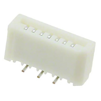 Molex 1 mm Pitch 7 Way Straight Female FPC Connector, Surface Mount, Solder Termination, Model 52808-0770