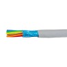 Alpha Wire EcoCable Mini 10 Cores 0.15mm² 26 AWG Screened Control Cable 300V 30m Grey Modified Polyphenylene 78120 SL005