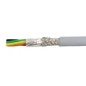 Alpha Wire Ecogen Ecocable Mini Control Cable, 6 Cores, 0.09mm² 28 AWG, Screened, 300 V, 30 m Length, Grey 78306 SL005