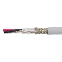 Alpha Wire Ecogen Ecocable Mini Screened Control Cable 6 Cores 0.24mm² 24 AWG 305 m Grey Modified Polyphenylene 78126 SL001