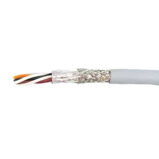 Alpha Wire Ecogen Ecocable Mini Series Data Cable 4 Pairs 8 Cores 0.15 mm² 30 m Grey Sheath MPPE 78364 SL005