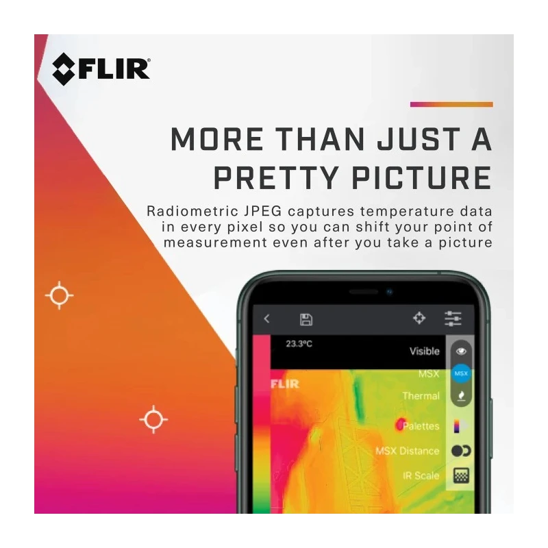 FLIR ONE PRO Android USB Type C Thermal Imaging Camera 400 °C 160 x 120 Pixel FLIR ONE PRO ANDROID USB-C (435-0007-03)