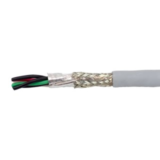 Alpha Wire Ecogen Ecocable Mini Series Data Cable 3 Pairs 6 Cores 0.09 mm² 30 m Grey Sheath MPPE 78353 SL005