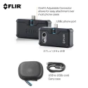 FLIR ONE PRO Android USB Type C Thermal Imaging Camera 400 °C 160 x 120 Pixel FLIR ONE PRO ANDROID USB-C (435-0007-03)